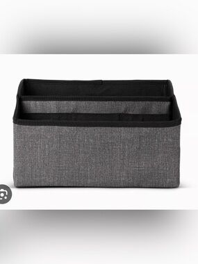 thirty-one Charcoal Gray Fabric Desk Organizer